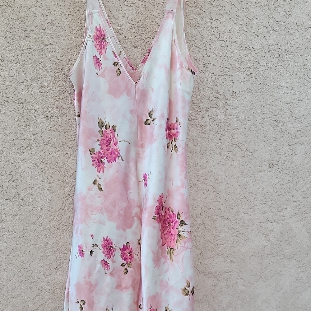 Private Luxuries Vintage Floral Pink and Cream lace Size M - Picture 4 of 10